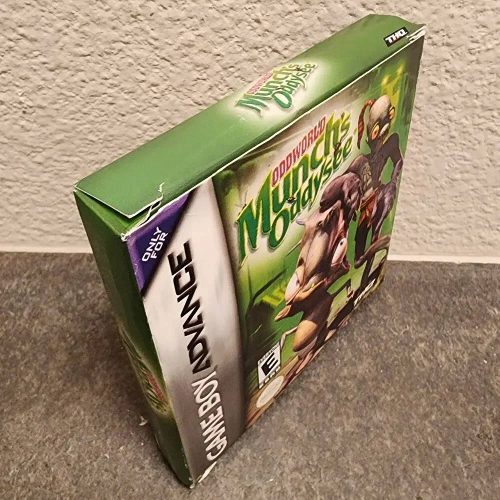 Game - Oddworld: Munch's Oddysee (CIB+) - GBA - Nintendo